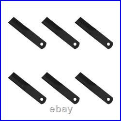 Set of 6 Blades Fits Woods RM90 RM990 P990 90 Grooming Finish Mower # 24590KT