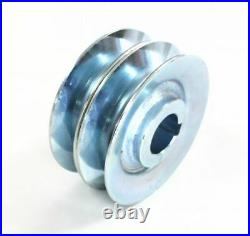 Sitrex Code S100059 Blade Spindle Double Pulley 80mm (3.15) 25mm Bore SM-120