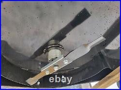 Skid Steer 3 Blade Wolverine Finish Mower Hydraulic Attachment