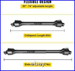 Sturdy 6 Spline PTO Shaft for Finish Mower, Rotary Cutter