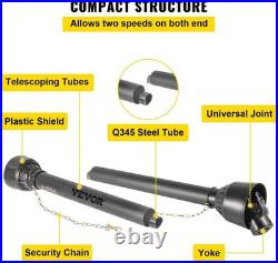 Sturdy 6 Spline PTO Shaft for Finish Mower, Rotary Cutter