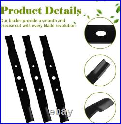 Superbobi 3 Pack 890-172C Finishing Mower Blades Replacement for Landpride