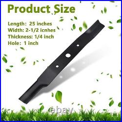 Superbobi 3 Pack 890-172C Finishing Mower Blades Replacement for Landpride 72