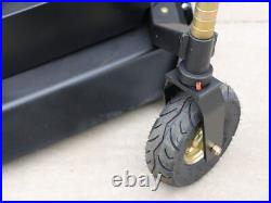 TYPHON Mini Skid Steer Attachement Lawn Mower Hydraulic 3 Blade Finish Mower
