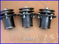 Three (3) King Kutter Finish Mower Spindle 502303