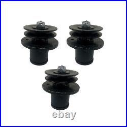 Three (3) Pack of Replacement Blade Spindles 502303 Fits King Kutter Finish