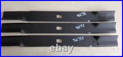 Three Blades For Buhler Farm King K-72 6 Cut Finish Mower Code 966738