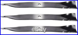 Three Hi-Lift Blades Exmark /Toro 50'' Decks with 5/8 Mounting Hole 115-5059-03