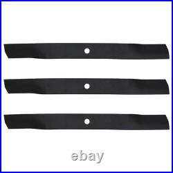 Three Mower Blades Fits Woods 60 L59 RM59 RM500 23825 31359 31359KT