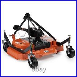 Titan Attachments 3 Point PTO Finish Mower, 48 Cutting Width, Category 1 Hitch