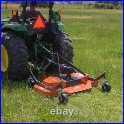 Titan Attachments 3 Point PTO Finish Mower, 48 Cutting Width, Category 1 Hitch