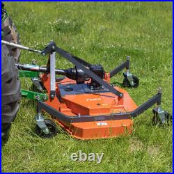 Titan Attachments 3 Point PTO Finish Mower, 48 Cutting Width, Category 1 Hitch