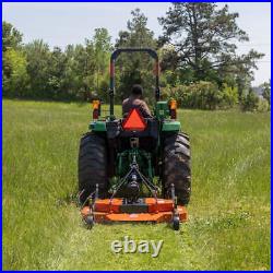 Titan Attachments 3 Point PTO Finish Mower, 48 Cutting Width, Category 1 Hitch