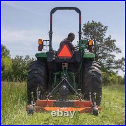 Titan Attachments 3 Point PTO Finish Mower, 48 Cutting Width, Category 1 Hitch