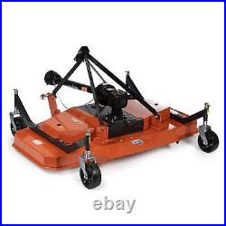 Titan Attachments 3 Point PTO Finish Mower, 72 Cutting Width, Category 1 Hitch