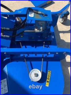 Topcat Finish Mower 3 Blade Hydraulic Skid Steer Attachment