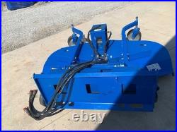 Topcat Finish Mower 3 Blade Hydraulic Skid Steer Attachment
