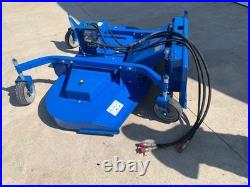 Topcat Finish Mower 3 Blade Hydraulic Skid Steer Attachment