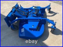 Topcat Finish Mower 3 Blade Hydraulic Skid Steer Attachment