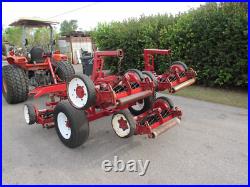 Toro Reel Mower 5 Gang Hydraulic Transport Pull Frame Reelmaster 11 Blade