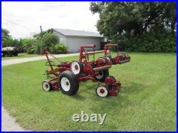 Toro Reel Mower 5 Gang Hydraulic Transport Pull Frame Reelmaster 11 ft CUT