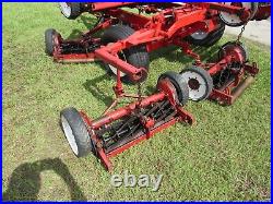 Toro Reel Mower 7 Gang Hydraulic Transport Pull Frame Reelmaster 16 Ft Cut