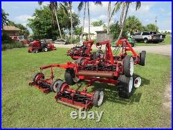 Toro Reel Mower 7 Gang Hydraulic Transport Pull Frame Reelmaster 16 Ft Cut