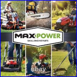 USA Made 3 Hi-Lift Lawn Mower Blades Set Max Power, Durable & Sharp Cutting