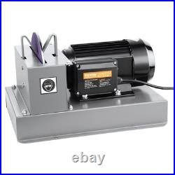 VEVOR Lawn Mower Blade Sharpener, 1HP 750W Lawnmower Blade Grinder with9-inch Ceram