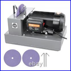 VEVOR Lawn Mower Blade Sharpener, 1HP 750W Lawnmower Blade Grinder with 9-inch Ce