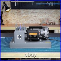 VEVOR Lawn Mower Blade Sharpener, 2/3HP 500W Lawnmower Blade Grinder with7-inch Cer