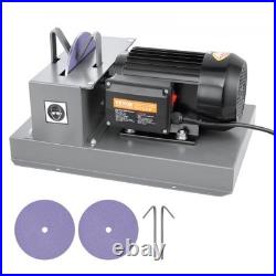 VEVOR Lawn Mower Blade Sharpener, 2/3HP 500W Lawnmower Blade Grinder with 7-inch VEVOR Lawn Mower Blade Sharpener, 2/3HP 500W Lawnmower Blade Grinder with 7-inch