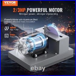 VEVOR Lawn Mower Blade Sharpener, 2/3HP 500W Lawnmower Blade Grinder with 7-inch VEVOR Lawn Mower Blade Sharpener, 2/3HP 500W Lawnmower Blade Grinder with 7-inch