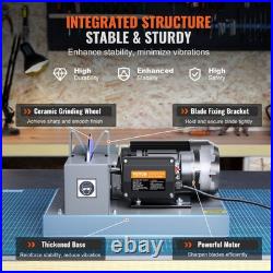 VEVOR Lawn Mower Blade Sharpener, 2/3HP 500W Lawnmower Blade Grinder with 7-inch