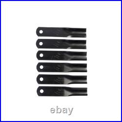 WOODS OEM 29186KT (29186-6 Blade Set) 13 Finish Mower Genuine Replacement Bl