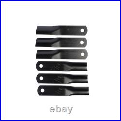 WOODS OEM 29186KT (29186-6 Blade Set) 13 Finish Mower Genuine Replacement Bl