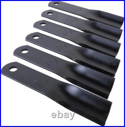 WOODS OEM 29186KT (29186-6 Blade Set) 13 Finish Mower Genuine Replacement Blade