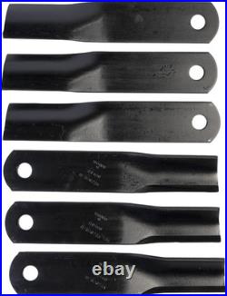 WOODS OEM 29186KT (29186-6 Blade Set) 13 Finish Mower Genuine Replacement Blade