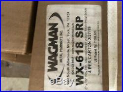 Wagman WX-618SRP. 6''x18 Poly Pro Steel Reinforced plastic Finish Blade New 4PK