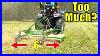 What Happens When You Put A Huge Mower On A Small 25hp Tractor