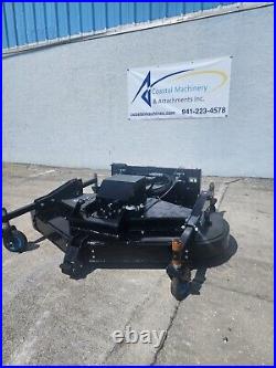 Wolverine Brush Cutter 3 Blade Finish Mower for Skid Steer Loader Attachment