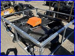 Wolverine Brush Cutter 3 Blade Finish Mower for Skid Steer Loader Attachment