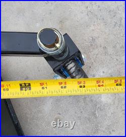 Wolverine Finish Mower 3 Blade Hydraulic Skid Steer Attachment