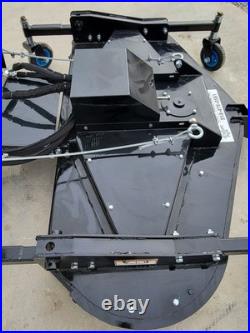 Wolverine Finish Mower 3 Blade Hydraulic Skid Steer Attachment