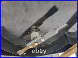 Wolverine Finish Mower 3 Blade Hydraulic Skid Steer Attachment