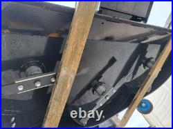 Wolverine Finish Mower 3 Blade Hydraulic Skid Steer Attachment