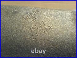 Woods Finish Mower Deck Blade Set. 58731kt New Oem Part S-16-11