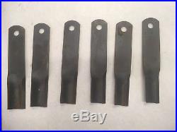 Woods Finish Mower Replacement Blade Kit (Set of 6) 24590