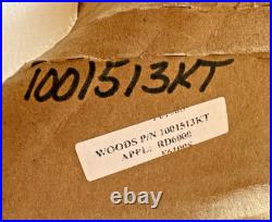 Woods Rd6000 Finish Mower High Suction Blade Kit 21 Genuine Oem Woods 1001513KT