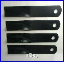 Woods Rd990 Finish Mower Blades Part# 29186 Qty 4
